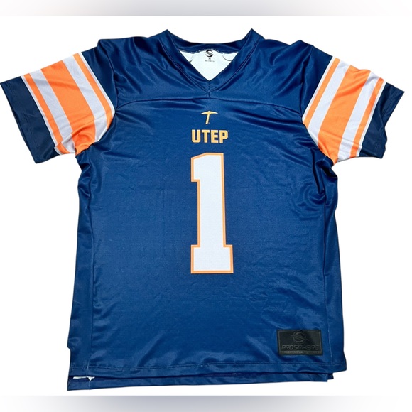 Other - ProSphere‎ Men's UTEP Miners #1 Navy Sublimated Football Jersey size medium